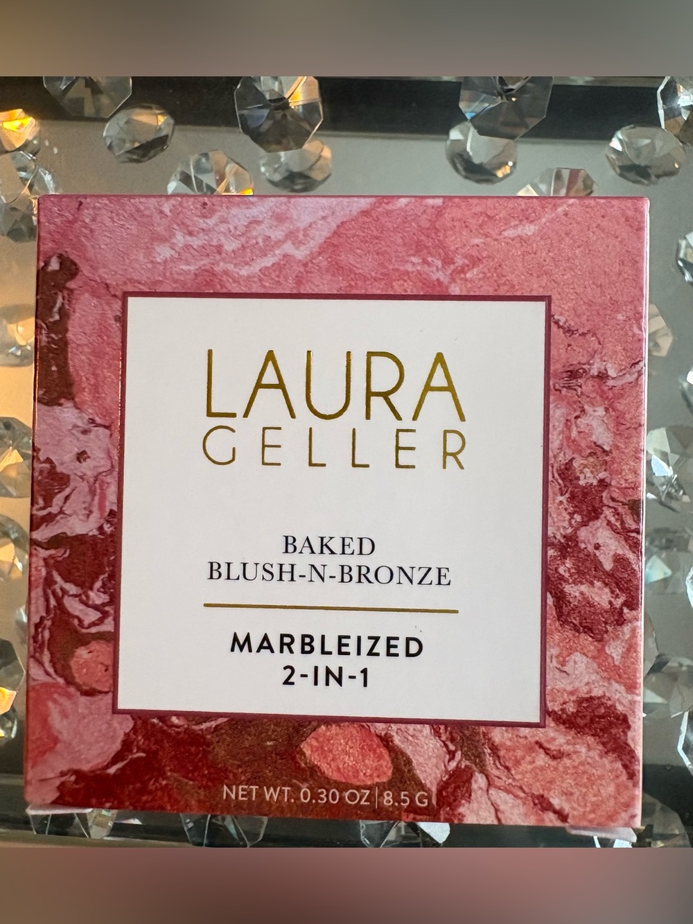 Laura Geller Baked Blush-N-Bronze Marbleized Rose Bronze